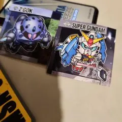 元祖SDガンダム　スナック　メタリックシール