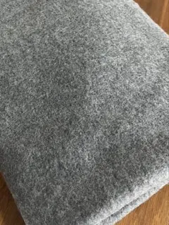 《フリース生地》 柔らかフリース生地　グレー