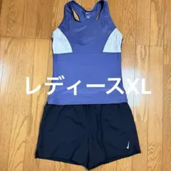 美品＊NIKEナイキ＊シルエット綺麗なテニスウェア上下セットアップL 美品＊NIKEナイキ＊シルエット綺麗なテニスウェア上下セットアップL