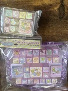 すみっコぐらし シールセットと3WAYポーチ