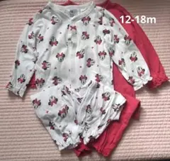 H&M ミニーマウス ベビーパジャマ 12-18M