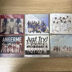 CD 6枚セット ℃-ute アンジュルム つばきファクトリー　トレカ無　開封済
