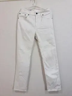 EDWIN パンツ デニム 白 Mサイズ