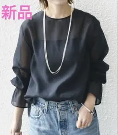 オーガンジーブラウス