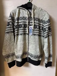 Youさん専用　[新品] OUTDOOR ノルディック柄 フリースジャケット
