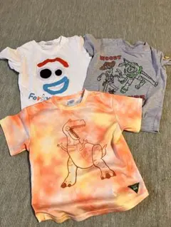 トイストーリー Tシャツ 3枚セット120と130