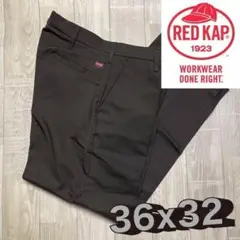 ⭐️⭐️RED KAP ワークパンツ ブラウン 36x32 送料無料 匿名配送のサムネイル