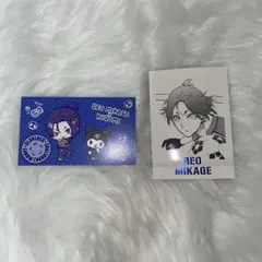 御影玲王 ブルーロック パシャこれ サンリオ ブルーロック展 2点まとめ売り