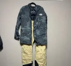 極美品！THE NORTH FACE 迷彩ジャケット＆パンツセット