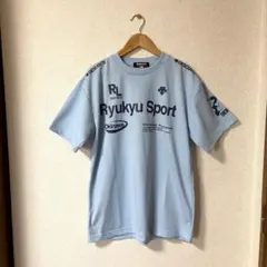 デサント 琉球 Sport Tシャツ ライトブルー Lサイズのサムネイル