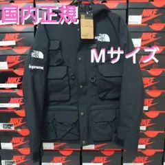 新品未使用 M north face シュプリーム supreme カーゴ 黒