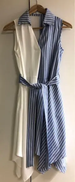 送料無料　美品　セシルマクビー　シャツワンピース　M