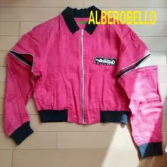 ALBEROBELLO ジップアップブルゾン ピンク
