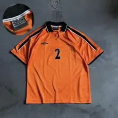 90s Umbro 銀タグ”常田大希 “orange”game shirtのサムネイル