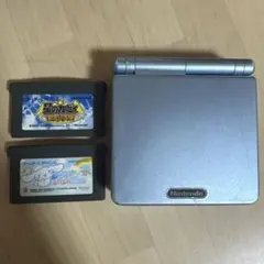 【ジャンク品】ゲームボーイアドバンスSP 本体+カートリッジ2個