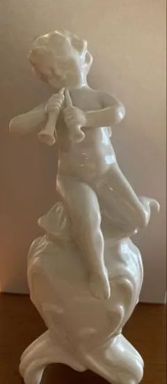 capodimonte N カポディモンテ 楽器 天使 フィギュリン ビンテージ