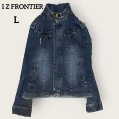 I Z FRONTIER デニム ジャケット ワーク アメカジ アウトドア 春秋
