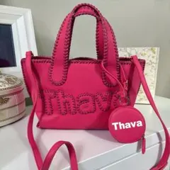 Samantha Thavasaピンク ショルダーバッグ ハンドバッグ