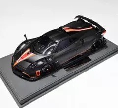 完売品 BBR 1/18 パガーニ イモラ マットブラックカーボン ミニカー