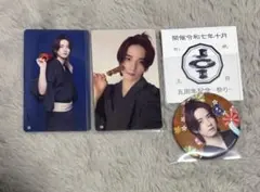 JO1 佐藤景瑚 トレカ 缶バッジ