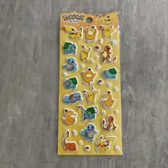 ポケモンぷっくりシール