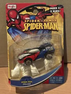 スパイダーマン ミニカー Maisto製マーベル スパイダーセンスヴェロシダッド