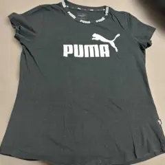 PUMA ブラック 半袖Tシャツ XL