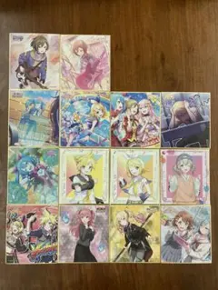 プロジェクトセカイ プロセカ 色紙 5B リリック こはね 杏 彰人 冬弥