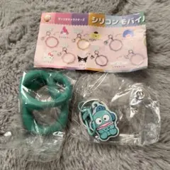 サンリオキャラクターズ シリコンモバイルリング ハンギョドン