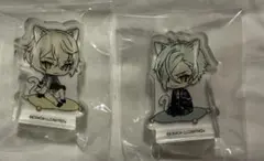 刀剣乱舞　刀猫男士　アニメジャパン　AJ アクリルブロック　髭切、膝丸　セット