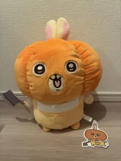 ちいかわ うさぎ カボチャBIGぬいぐるみ カボチャなうさぎ