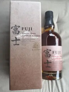富士　 SINGLE GRAIN JAPANESE WHISKY 箱付きのサムネイル