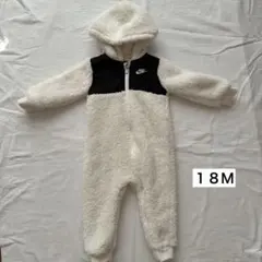 NIKE フリースロンパース　ボア　18M 80-86cm