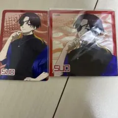 WIND BREAKER ウィンブレ祭 蘇芳隼人コースターと特典ブロマイド