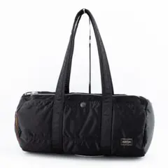 A293【美品】ポーター／タンカー　ミニボストンバッグ　ダッフル　ナイロン　黒