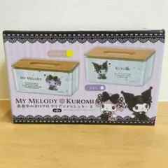新品未開封】マイメロディー月夜のメロクロ クリアティッシュケース 2