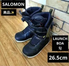 美品 SALOMON LAUNCH BOA SJ スノボ ブーツ 26.5cm