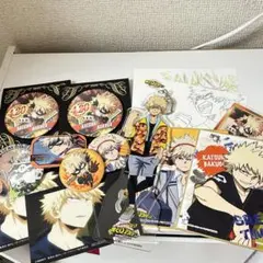 爆豪勝己 ポストカード　缶バッチ　アクリルキーホルダー　ヒロアカ