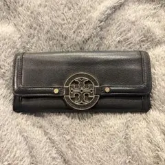 Tory Burch ブラックレザー 長財布