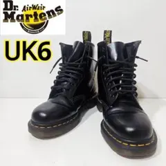 Dr. Martens ８ホール ブラックレザー ブーツ UK6 1460