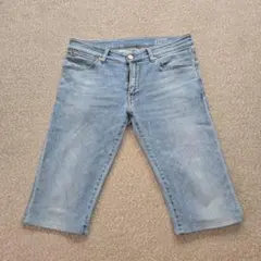 新品 PT TORINOピーティトリノBEACH デニム ショートパンツ ブルー