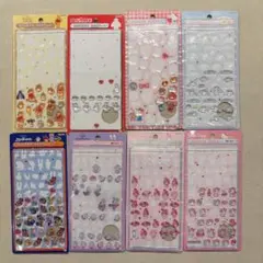 【国内正規品】ボンボンドロップシール　お裾分けディズニー、サンリオ8枚
