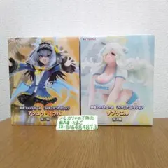 麻雀ファイトガール フィギュア アンコク・ミツバ 　ダブリエル　2点セット