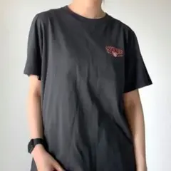 ユニクロ ディズニー UT ミッキーマウス 刺繍Tシャツ ダークグレー XL