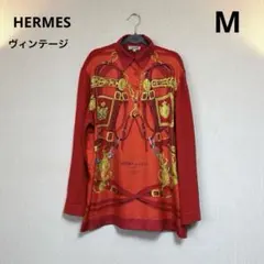 ヴィンテージ　エルメス シルク×カシミヤ切り替え BRIDES de GALAのサムネイル