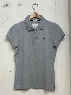 新品 Abercrombie & Fitch STRETCH 半袖ポロシャツ Lのサムネイル