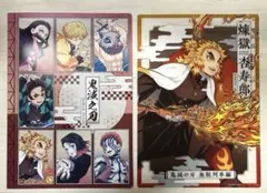 鬼滅の刃 クリアビジュアルポスター 煉獄杏寿郎