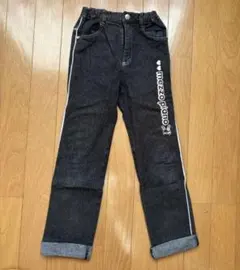 mezzo piano ダークデニム ロングパンツ　120