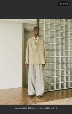 soerte オーバーサイズ６ボタンアソートブレザー