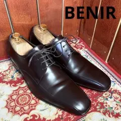 【美品】BENIRブライダルシューズ ウエディング26.5cm ダークブラウン
